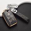 Чехол для смарт-ключа SANRILY, чехол для ключа Land Rover, совместим с Range Rover Evoque, Range Rover Sport, Range Rover Discovery, Evoque, Jaguar и Mo