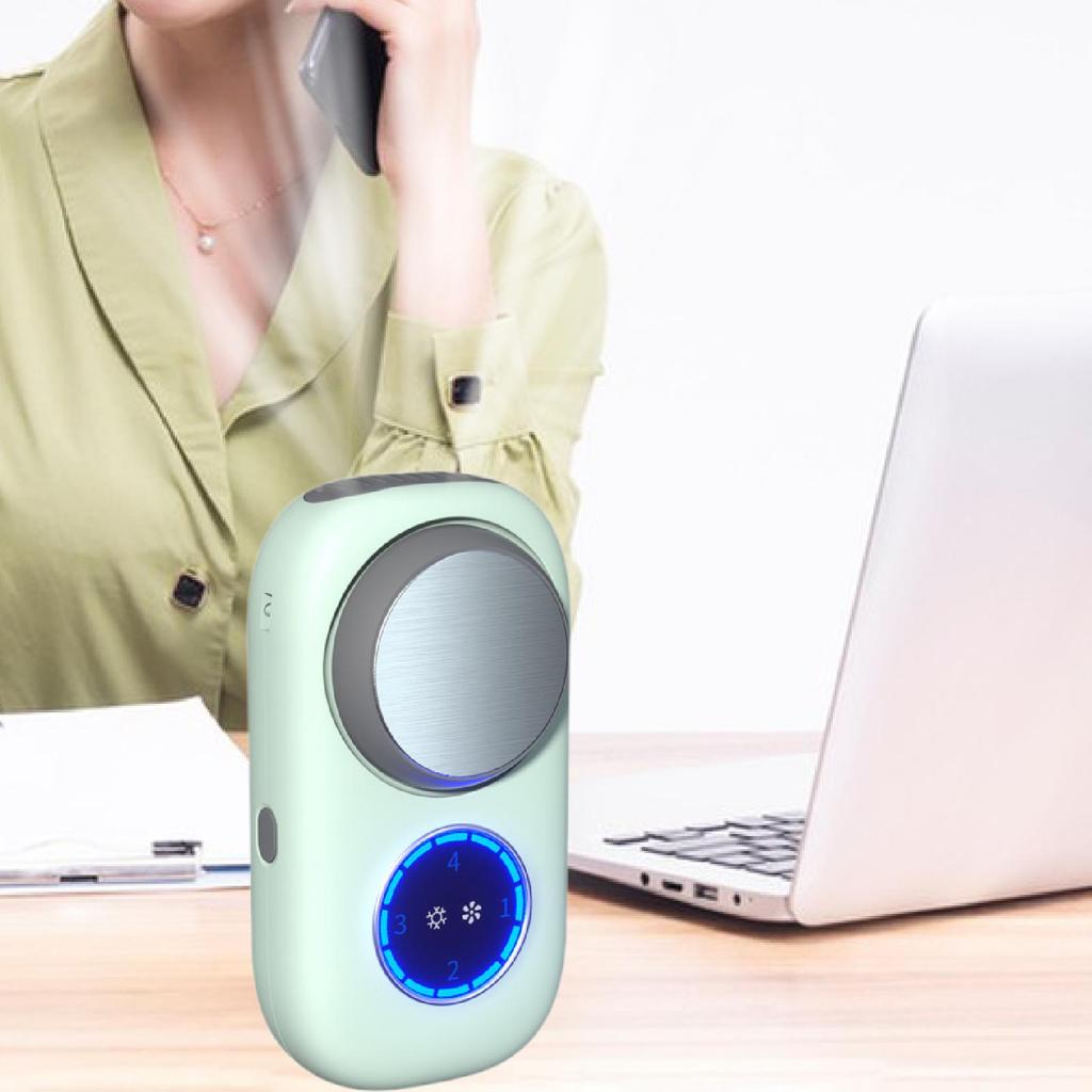 Мини-ручной вентилятор с 4 скоростями, аккумуляторные охлаждающие вентиляторы, легкий тихий маленький ручной вентилятор для офиса, летних путешествий