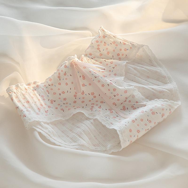 Хлопковые трусики женское нижнее белье трусики модные нитки бант трусы милые девушки бесшовные трусы женское нижнее белье продажа