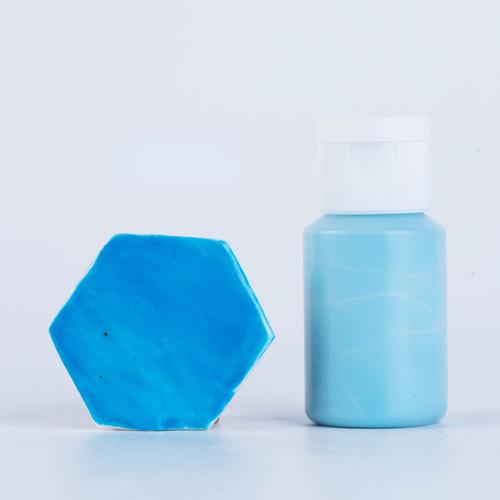 24 цвета Керамический подглазурный цветной концентрат Стабильный и прочный 60 мл Пигмент для керамики Средняя температура 1180-1320 ℃