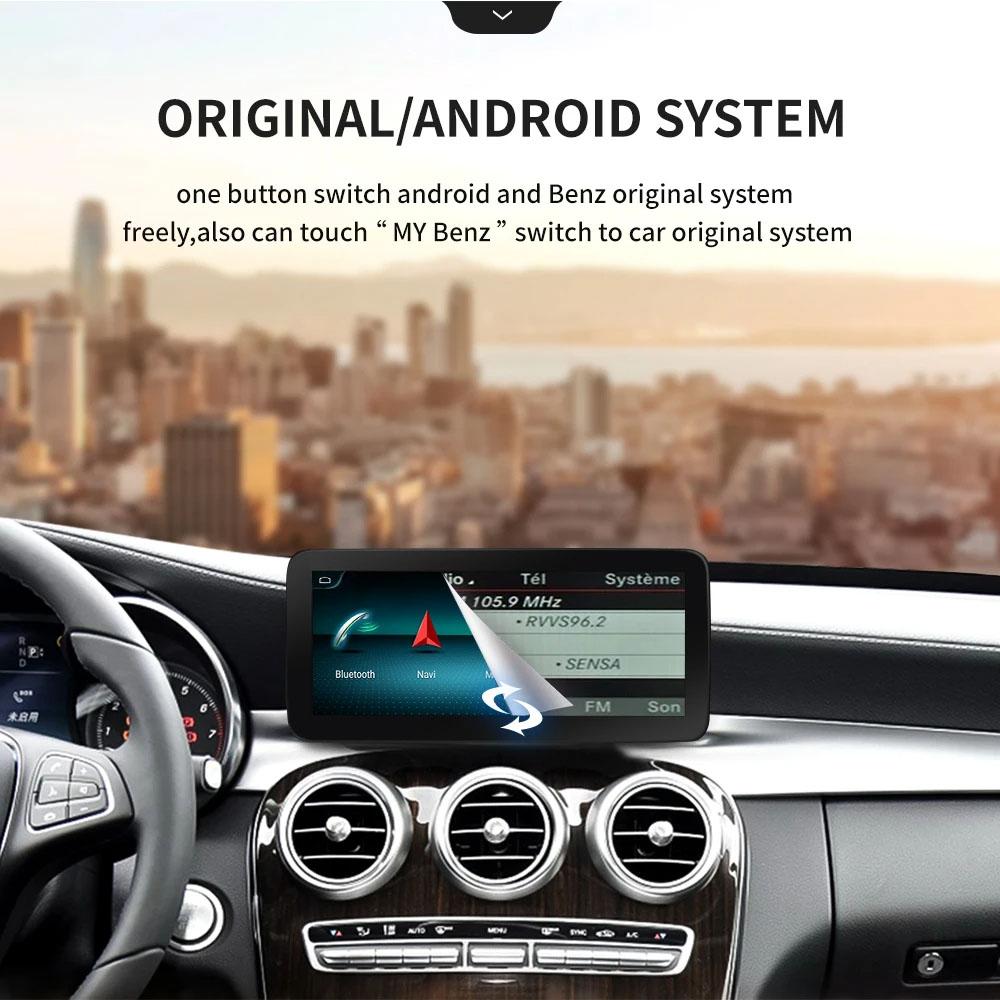 10,25-дюймовый экран Android 13 Carplay автомобильное радио для Mercedes S Class W221 LHD 2009-2011 GPS мультимедийный плеер 4G Wifi