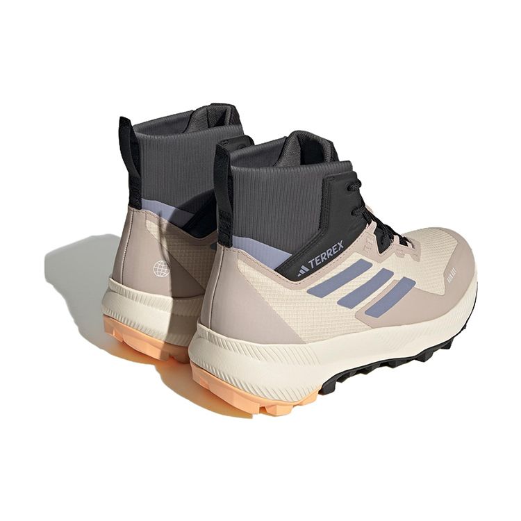 Adidas Terrex WMN Mid Rain.RDY Sand Strata Silver Violet Women Sneakers Tan Acid-Orange GW6866