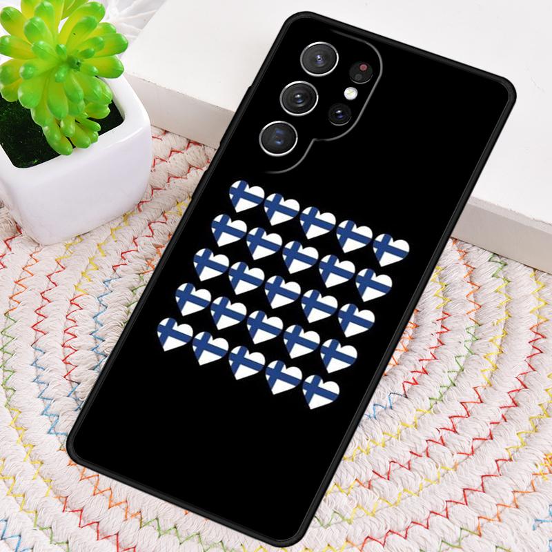 Мягкий чехол для телефона с флагом Финляндии для Samsung Galaxy note 10 pro S26 Ultra S23 S24 FE S25 S21 S22 PLUS ударопрочный чехол