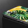 Чехол для телефона Monstera Green с листьями для Xiaomi Redmi Note 14 13 5G 10 11 12 Pro Plus 4G 14C 13C 12C 10C Черная крышка