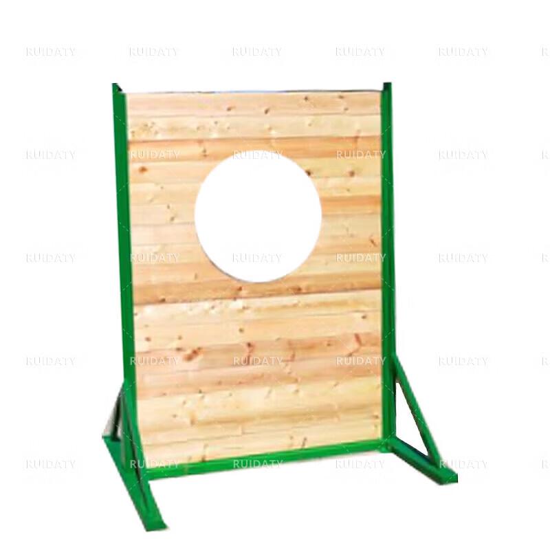RUIDATY Outdoor Dog Training Wooden Ring