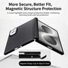 Real Carbon Fiber Phone Case For Samsung Galaxy Z Fold8 Fold 8 Kevlar Aramid Fiber Magnetic Cover Ultra-thin With Magsafe Cases