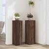 VidaXL Plant Stands 2 Pcs Brown Oak Engineered Wood, Flower Stand, Plant Pot Stand, Stand of 852948