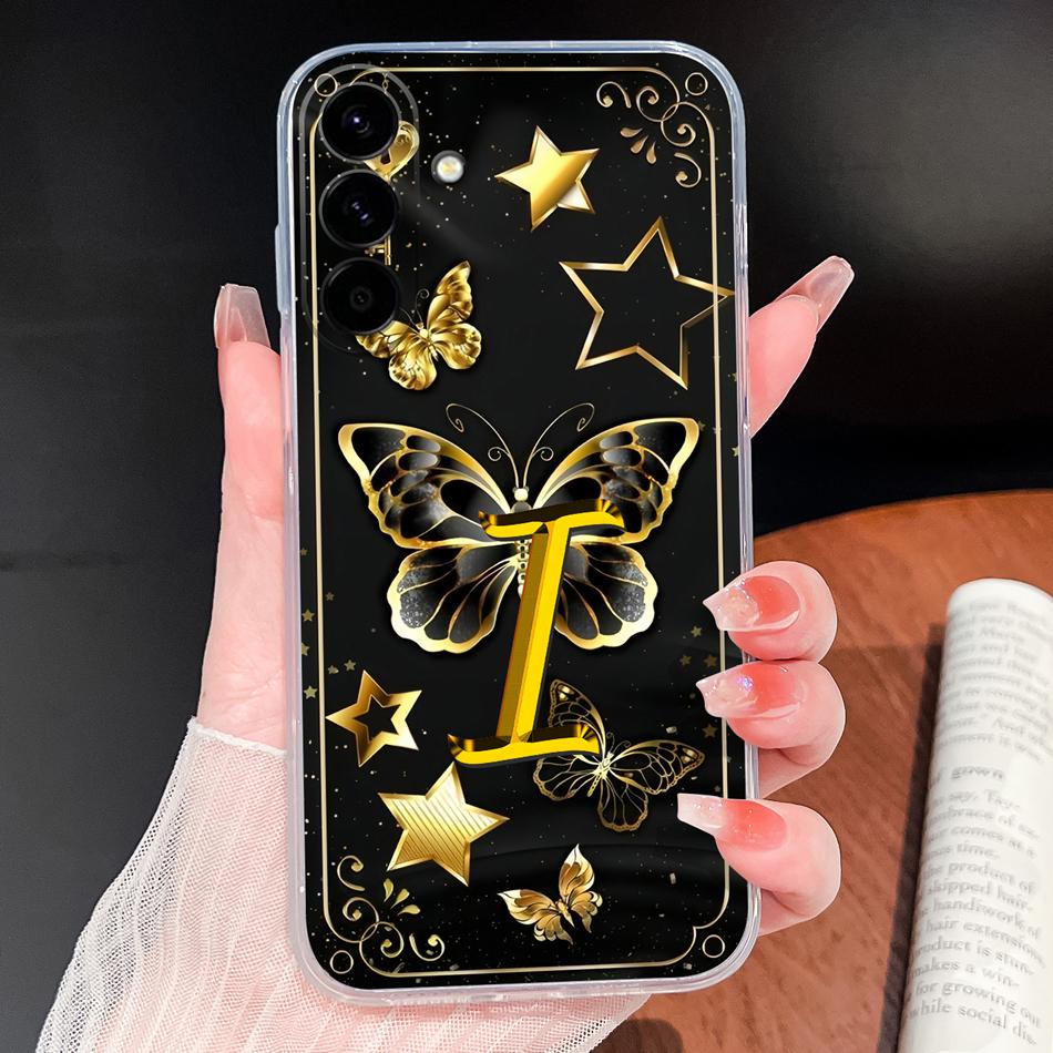 Чехол для телефона Samsung Galaxy A57 A37 A07 5G Уникальные буквы Мягкий прозрачный силиконовый чехол для SamsungA57 A 37 A 07 Легкая крышка