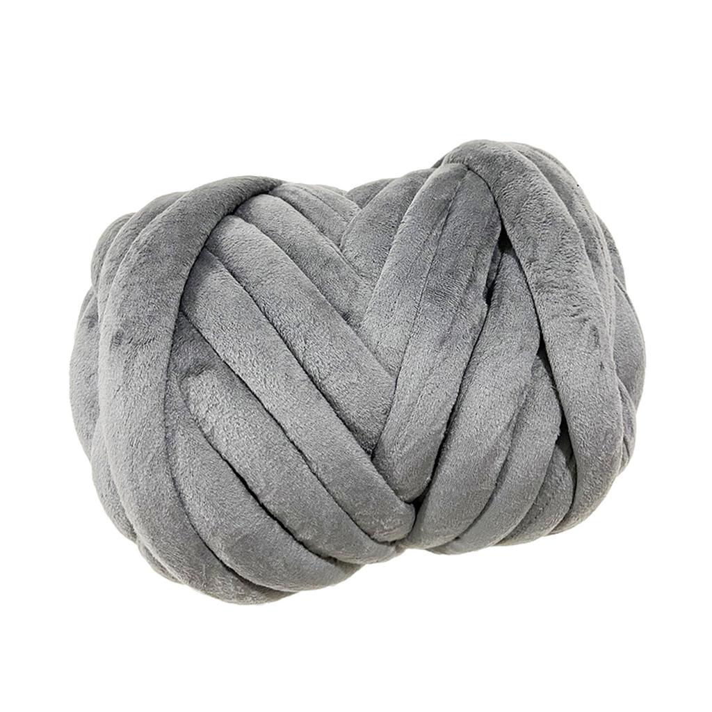 Толстая пряжа для плетения ручная вязка моющаяся длина вязания 20 м объемная пряжа для ручного вязания