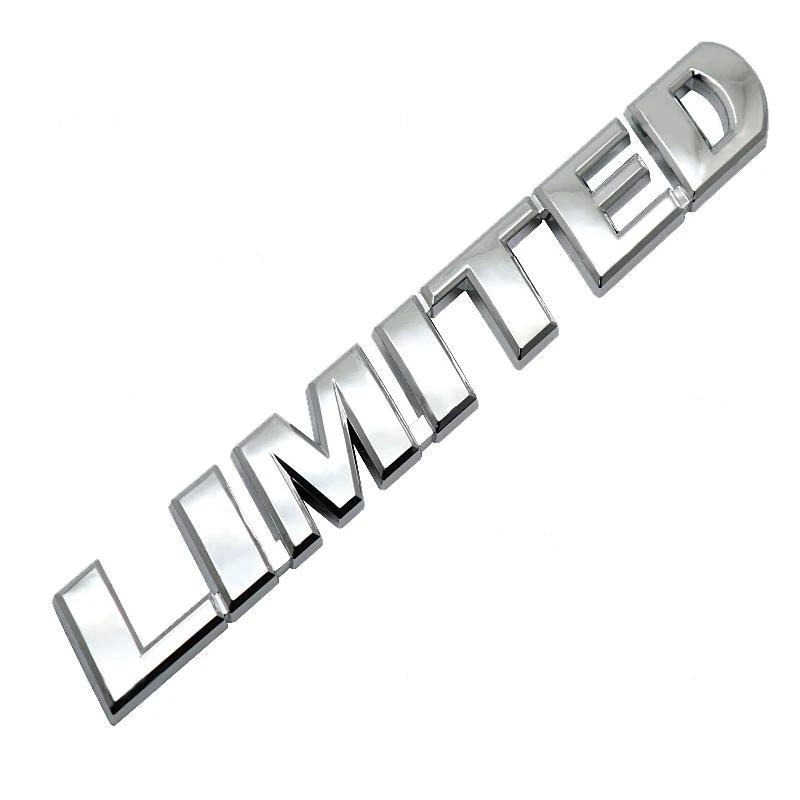 Car Trunk Emblem Sticker for Toyota LIMITED 4Runner Avalon Aygo CHR Auris Rav4 Avensis Camry Auto Decal Exterior Accessories