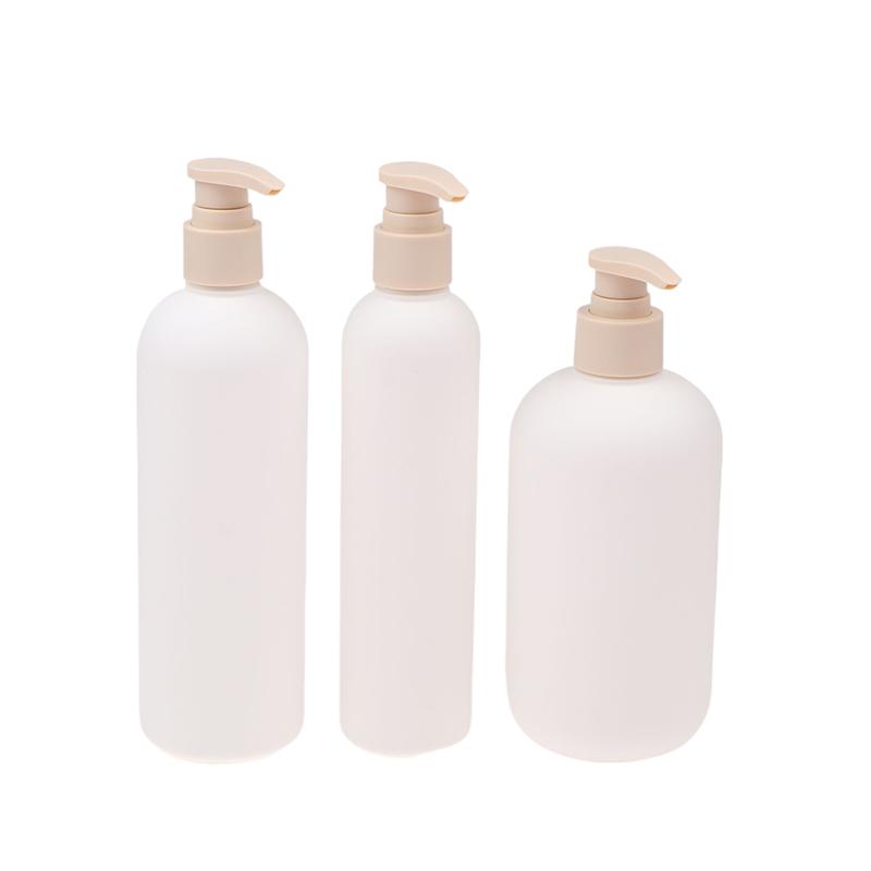 200-500 мл Белый пустой пластиковый флакон для шампуня с дозатором Высококачественные косметические флаконы Акриловая головка насоса многоразового использования