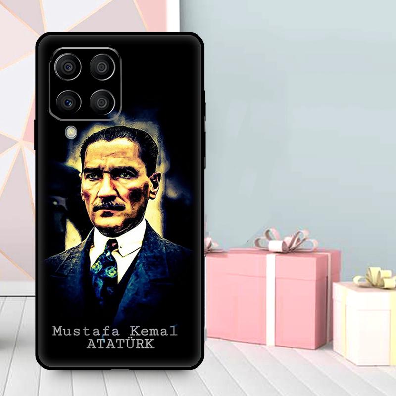 Турция Мустафа Кемаль Ататюрк Чехол Для Samsung Galaxy M56 M52 M32 M53 M16 M11 M21 M31 M35 M12 M13 M14 M15 M36 M55 M34 M54