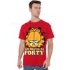 Garfield Mens Life Begins At Forty T-Shirt