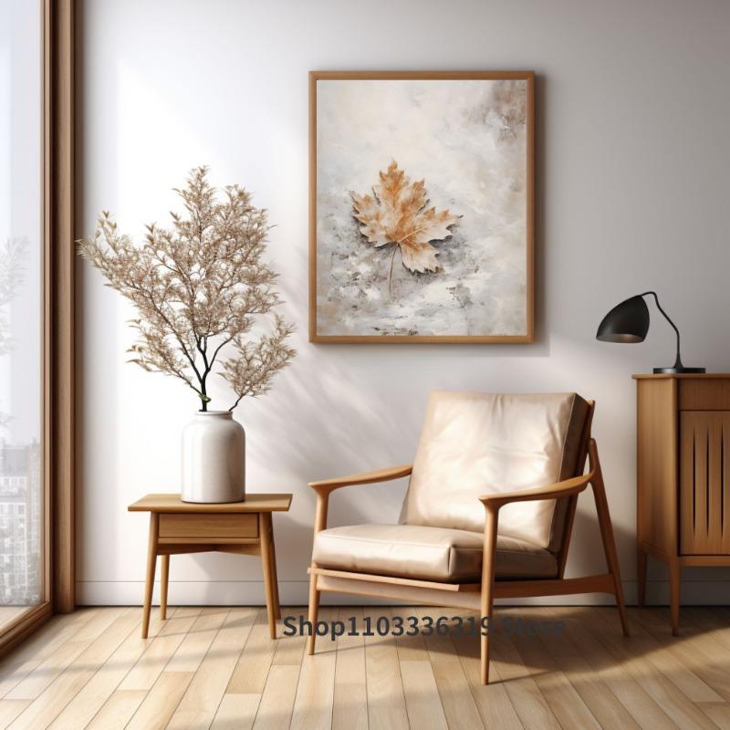 Vintage Winter/Christmas Ski Snow Rural Landscape Art Poster Canvas Painting Wall Print Picture for Living Room Home Decor