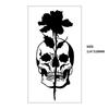 Xqb Black Skull Animal Eagle Snake Water Transfer Tattoo Simulation Disposable Tattoo Sticker