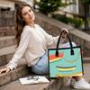 Boat Pattern Large Capacity Daily Tote Bag Casual Lightweight Versatile Women Commute Handbag