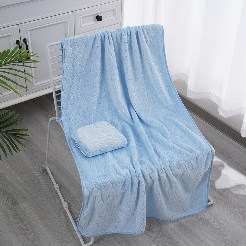 Coral Fleece Towel Soft and Beautiful Bath Towel Safe and Harmless Washcloth