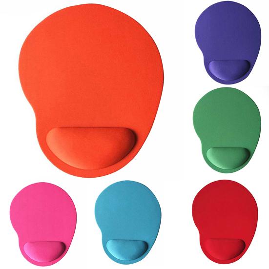 Мягкий универсальный коврик для мыши с подушечкой для запястья, противоскользящий EVA для ПК, ноутбука