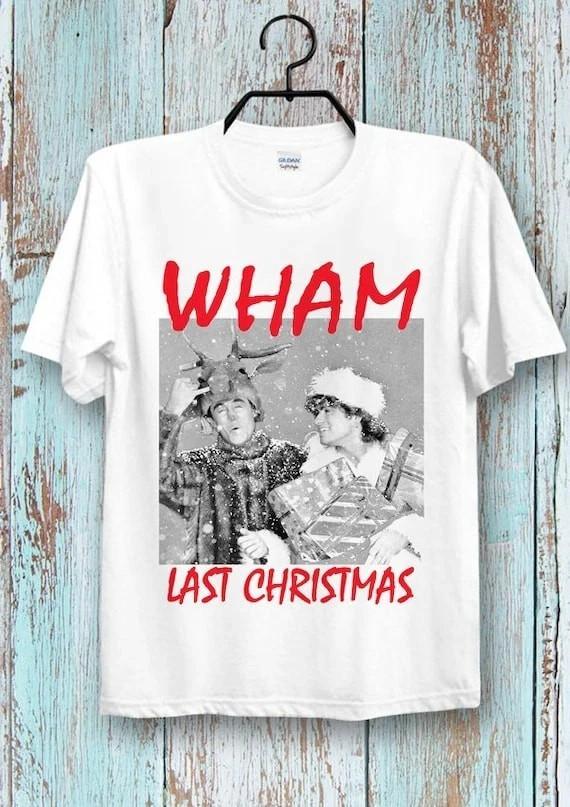 Новая Редкая Футболка Michael Last Christmas Джорджа Майкла Рождественская