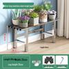 Stainless Steel Multi-Tier Plant Stand