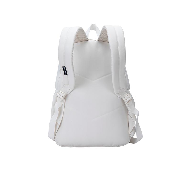 New Converse Polyester Backpack Classical Style White CV2513024PS-003