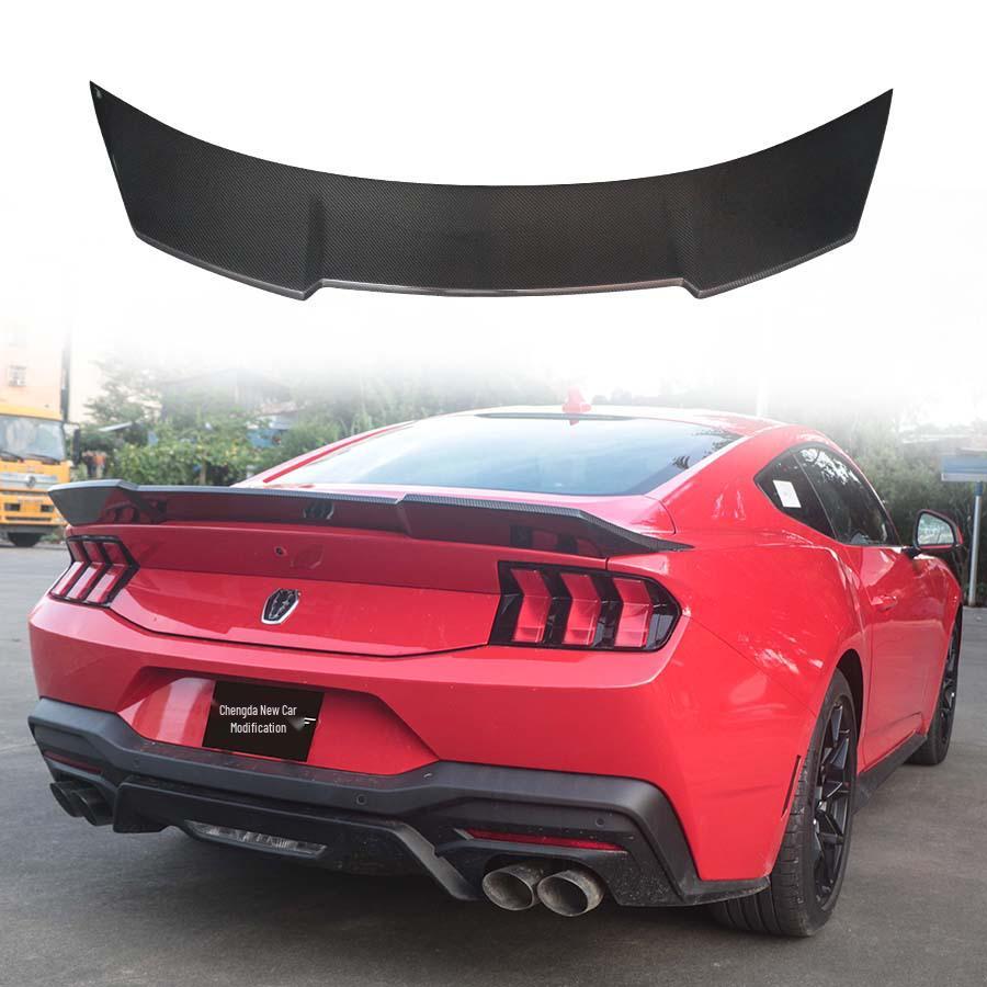 Задний спойлер из углеродного волокна для Ford Mustang Dark Horse S650 Хвостовое крыло Комплект кузова