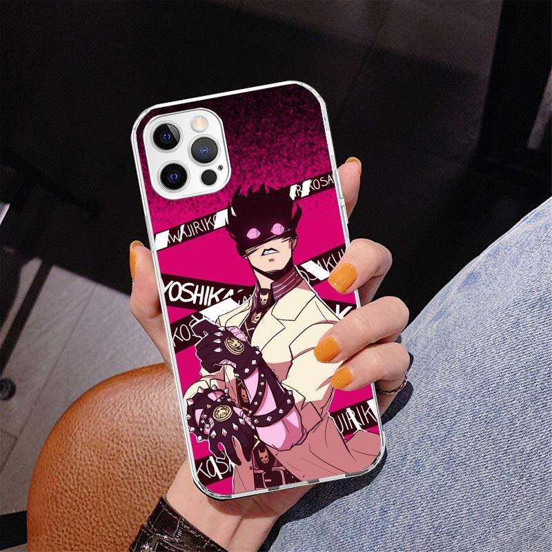 Чехол для телефона JoJo's Bizarre Adventure Для iPhone 17 Air 16 Pro Max 16E 15 + 14 Plus 11 12 13 Mini 7 8 SE Подарок Чехол с принтом Fundas 17