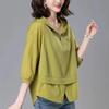 Shirt for Women    Large Size Cotton Hooded T-shirt Soft Loose Printed Casual Comfortable Pullover T-shirt Top