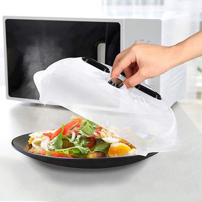 Крышка для микроволновой печи - LESHP - 1 шт. - Белая - Защита от брызг - Магнитная