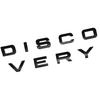 2 комплекта 3D глянцевые черные буквы Discovery Car задний передний значок эмблема наклейка - глянцевый черный матовый