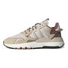 adidas Originals Nite Jogger Круглый носок Шнуровка Нескользящие Прочные Легкие Низкие Повседневные Кроссовки Унисекс Бежевый IE1924