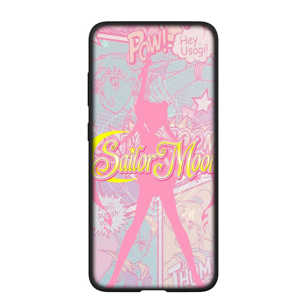 Phone Case for Samsung Galaxy S25 S23 S22 S24 Ultra FE A05 A06 A15 A16 A36 A37 A35 A54 A55 A56 A57 A25 A26 A53 A17 S9 Wallpaper Sailor Moon Girl Cover