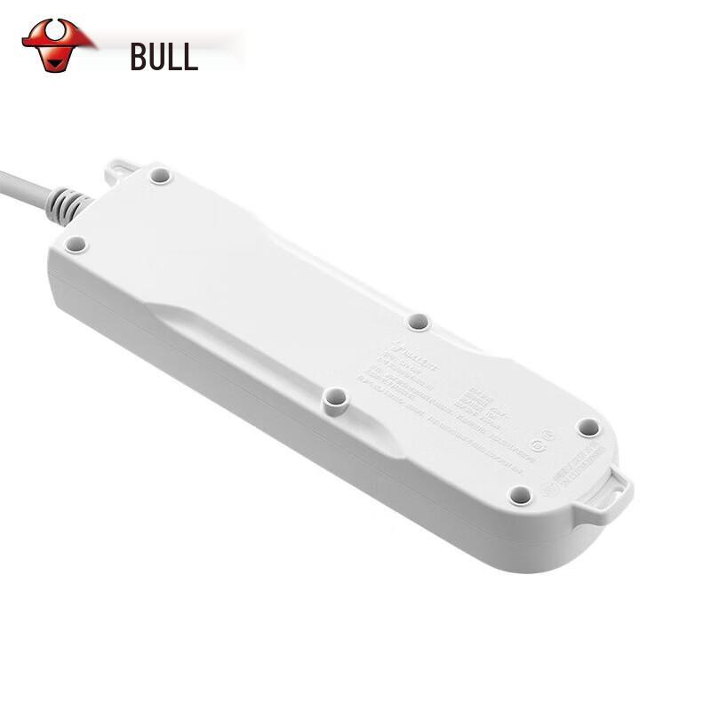 BULL GN-607 4-Outlet Power Strip with Master Switch