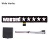 Auto/Moto Safety Signs Decoration Sticker Car Decals Windshield Sticker LED Car Sticker Wanted