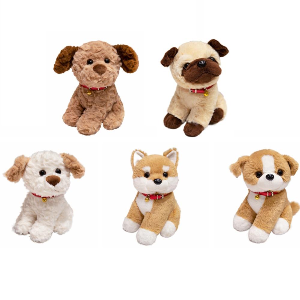 Animals Small Dog Plush Doll Simulation Cute Dog Doll Lovely Dog Plush Toy Children's Toy
