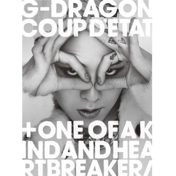 G-DRAGON (from BIGBANG) COUP D'ETAT [+ONE OF A KIND & HEARTBREAKER]2CD+DVD NEW