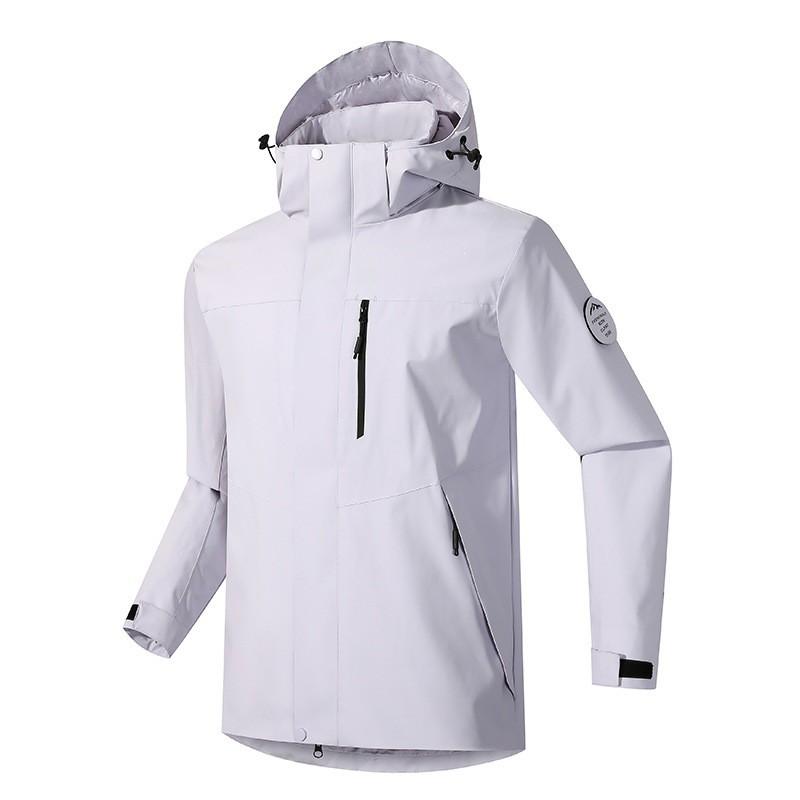 Mens Womens Winter Outdoor 3-in-1 Waterproof Windproof Jacket Large Size S-8XL Casual Hooded Parka