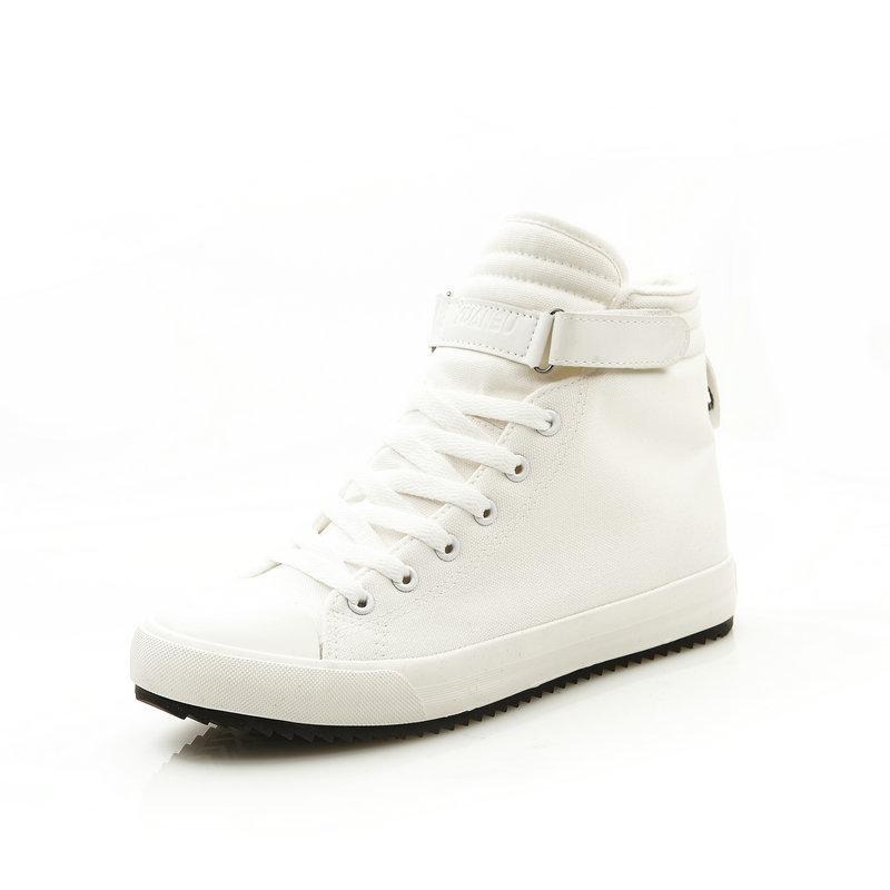 Весна Осень Тканевые Туфли Мужские Модные Кроссовки Крутой Молодой Человек Уличный Стиль Повседневная Обувь Классические Черно-Белые Кроссовки