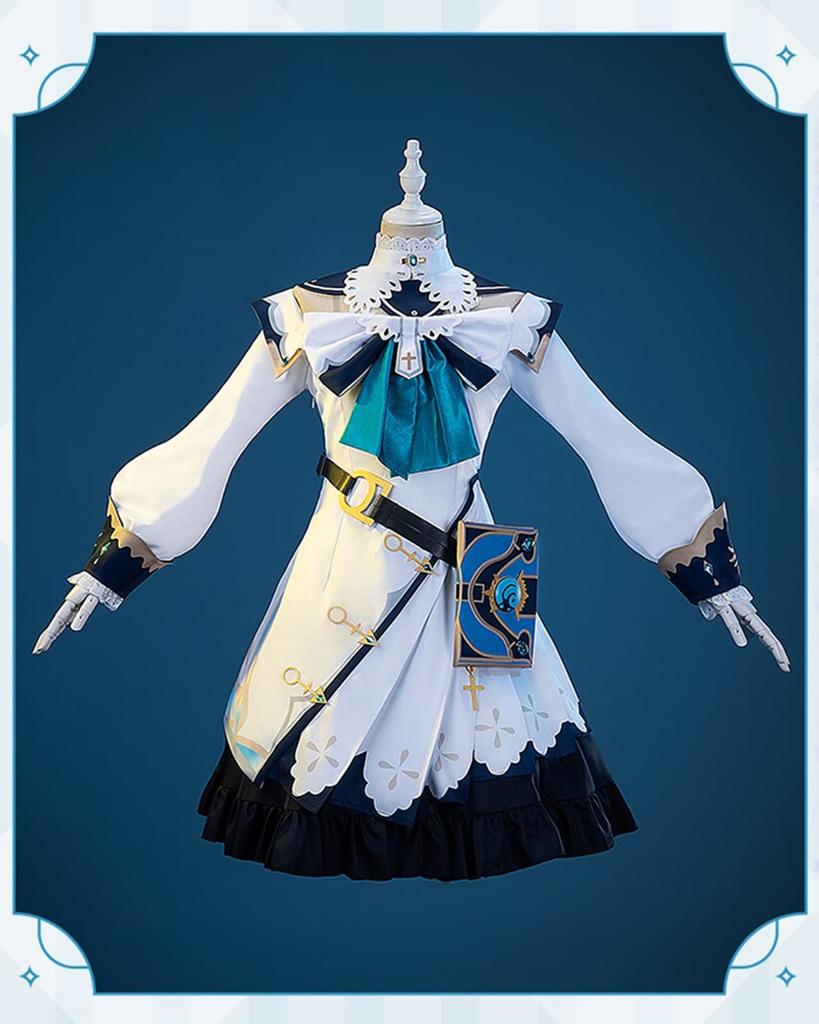 [Milky Time] Косплей костюм на Хэллоуин для женщин по аниме-игре Genshin Impact (Барбара, М)