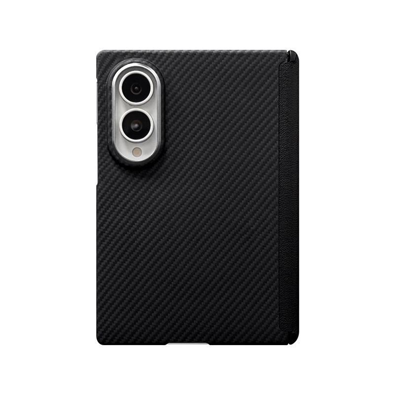 For Samsung Galaxy Z Fold 8 Wide 600D Kevlar Aramid Fiber Case MagSafe Magnetic Carbon Fiber Ultra-Thin Slim Protective Cover