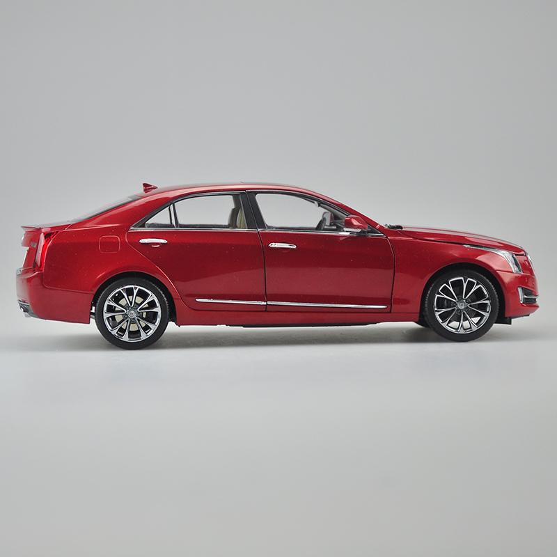 Дефектный литой под давлением автомобиль Cadillac масштаба 1/18, модель из сплава ATS CADILLAC ATS-L, игрушечные машины для мальчиков, подарок, оригинальная коробка