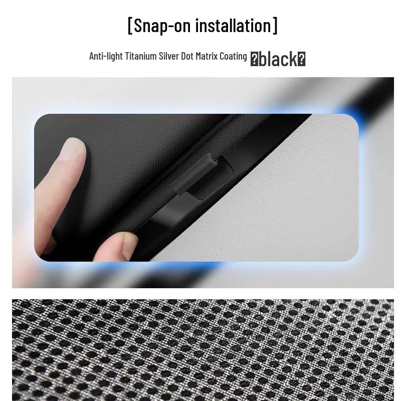 Lynk & Co 10EMP Panoramic Sunroof Sunshade: UV Protection & Heat Insulation Car Accessory