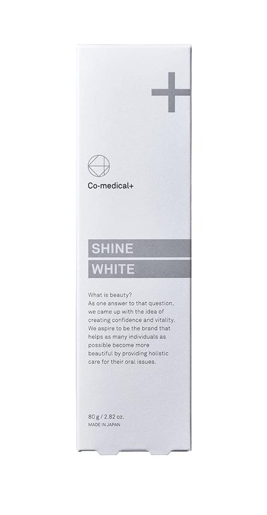 Co-medical+ CO Shine White Toothpaste 80g Whitening Abrasive-Free Plant Ingredient Care