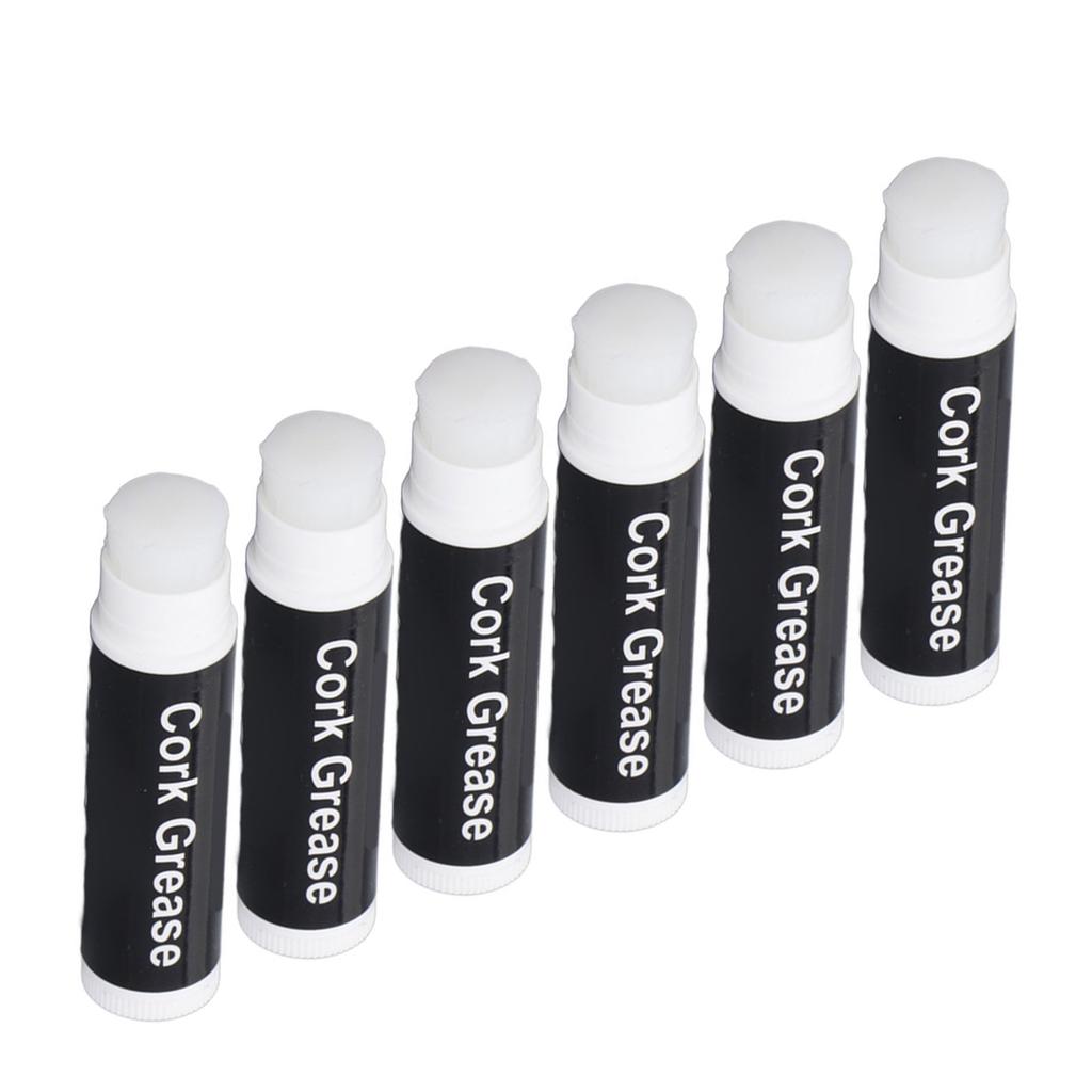 6Pcs Cork Grease Clarinet Saxophone Flute Lubricant Tube Cleaning Care Woodwind Instrument Accessori