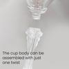 Пластиковые бокалы для шампанского Прозрачные бокалы для вина Небьющиеся Многоразовые бокалы для вина Элегантная посуда для свадеб вечеринок тостов