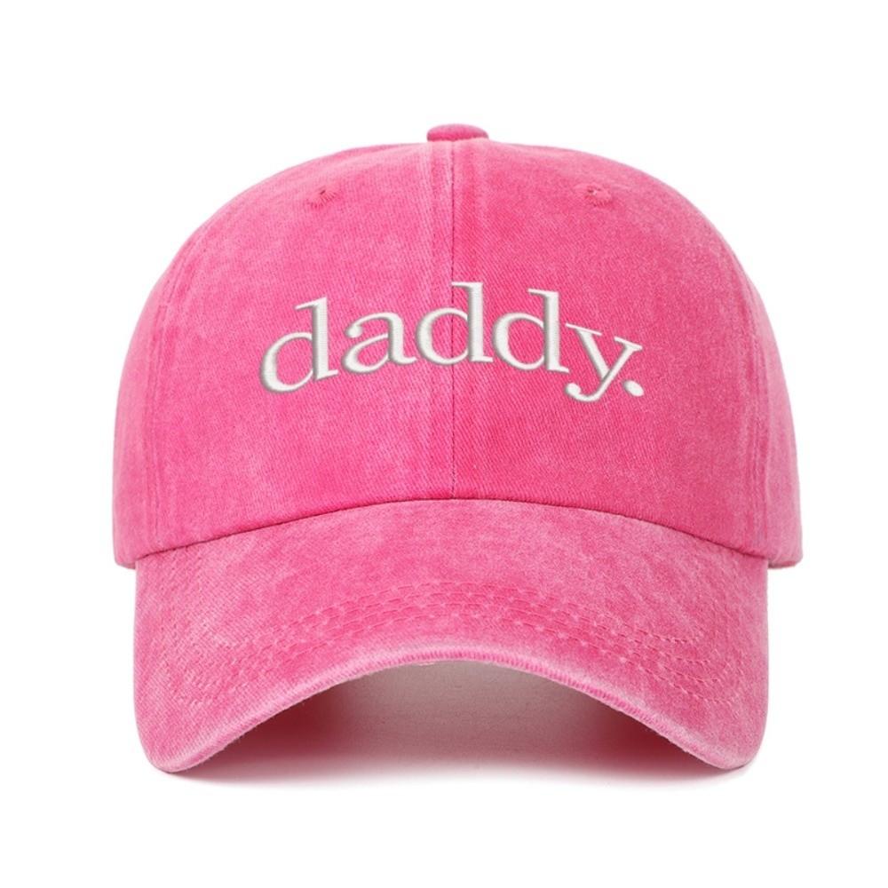 Adjustable daddy. Embroidery Caps Vintage Baseball Cap Fashion Sport Visors Cap Father's Gift