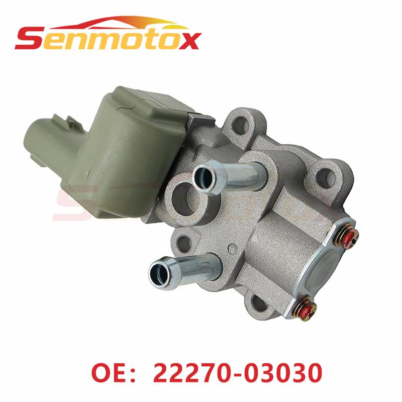 22270-03030 Клапан управления холостым ходом 22270-74340 Для Toyota Camry 2000-1996 Solara 2000 4-цил. 2.2L 2227003030 Автоаксессуары