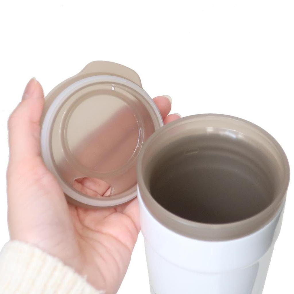 Kamio Japan Snoopy 2WAY Tumbler DIRECTION с внутренней чашкой для холодных и горячих напитков 218871