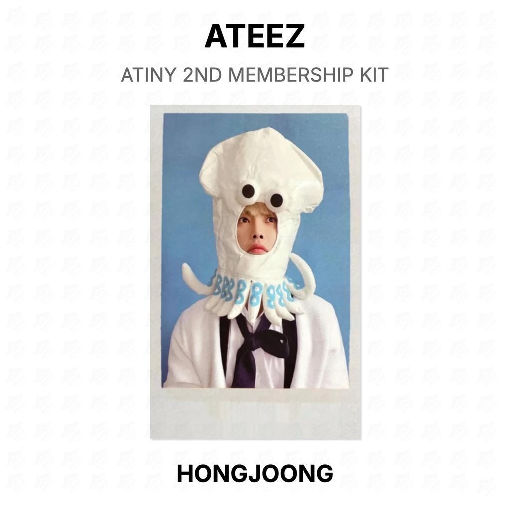 ATEEZ ATINY 2-й Набор Члена Клуба Официальная Фотокарточка