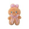 Cute Cartoon Plush Bear And Bunny Keychain Fluffy Doll Pendant For Bags And Keys
